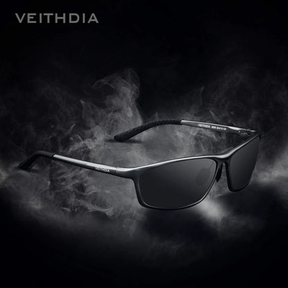 VEITHDIA Sunglasses Aluminum Men Polarized UV400 Lens Sport Outdoor Driving Eyewear Accessories Cycling Glasses For Male 6520