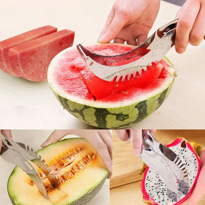 410 Stainless Steel Watermelon Artifact Slicing Knife Knife Corer Fruit And Vegetable Tools kitchen Accessories Gadgets